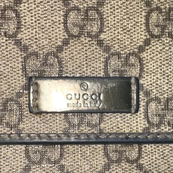 Gucci Vintage GG Plus Women's Monogram Canvas Long Wallet - Picture 6 of 13